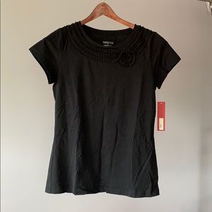 A2. Merona Cotton Top with neckline detailing